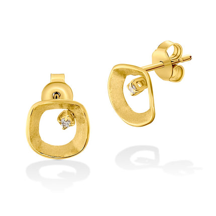 EARRINGS  GOLD 750 & PRECIOUS STONES - 81082