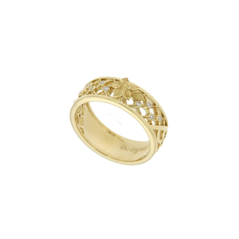 RING  GOLD 750 & PRECIOUS STONES