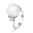 RING WHITE GOLD 750 & PEARL