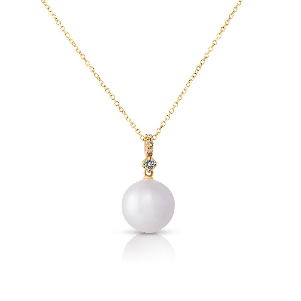 NECKLACE  GOLD 750 & PEARLS  - 81659