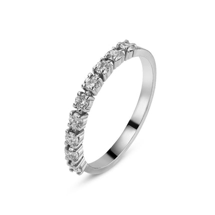 RING WHITE GOLD 750 & PRECIOUS STONES - 81682