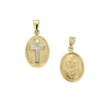 CHARM YELLOW & WHITE GOLD 585 - 81817