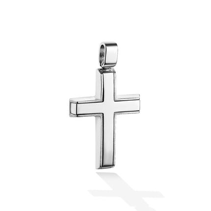 CROSS WHITE GOLD 585