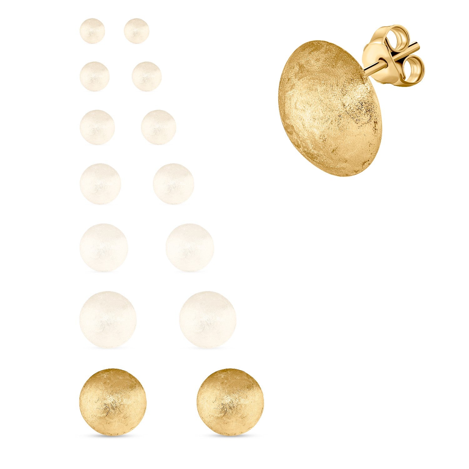 EARRINGS  GOLD 585