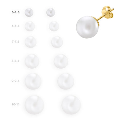 EARRINGS  GOLD 750 & PEARLS - 82556