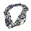 NECKLACE WITH PEARLS & SEMIPRECIOUS STONES - 82749