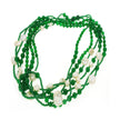 NECKLACE WITH PEARLS & SEMIPRECIOUS STONES - 82750
