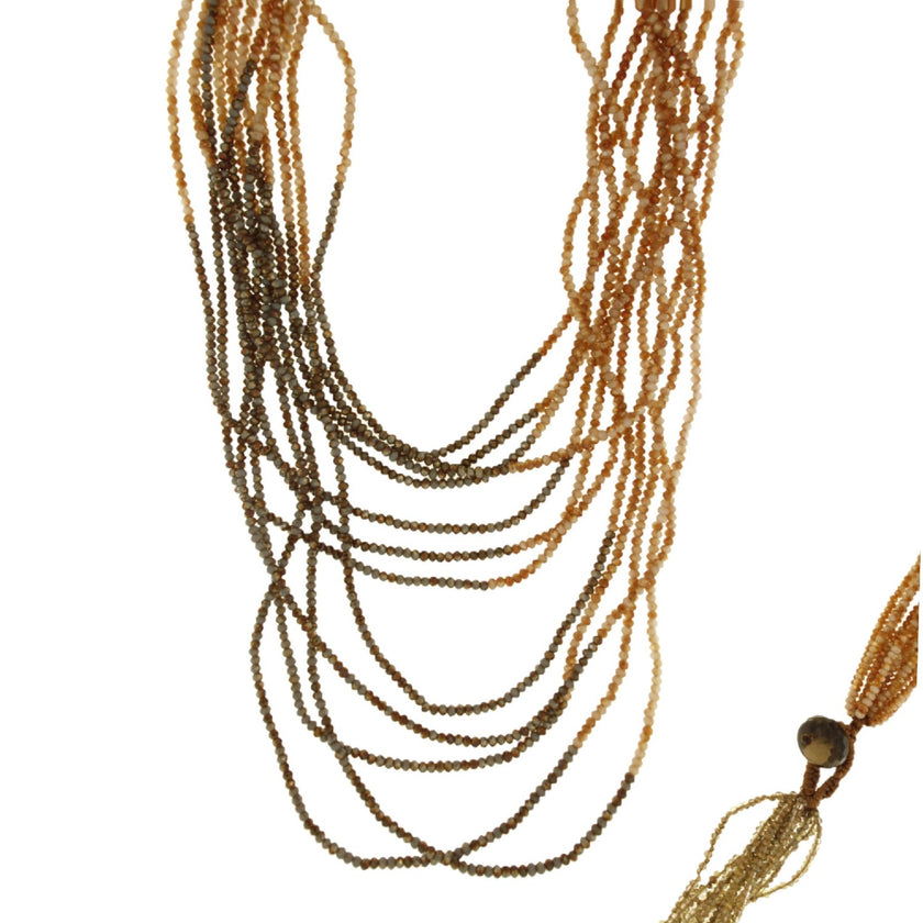 NECKLACE WITH SEMIPRECIOUS STONES - 82755 - Availability: Immediately