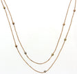 NECKLACE PINK GOLD 585 - 83187 - Availability: Immediately