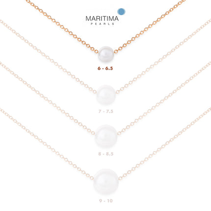NECKLACE PINK GOLD 585 & PEARLS - 83297