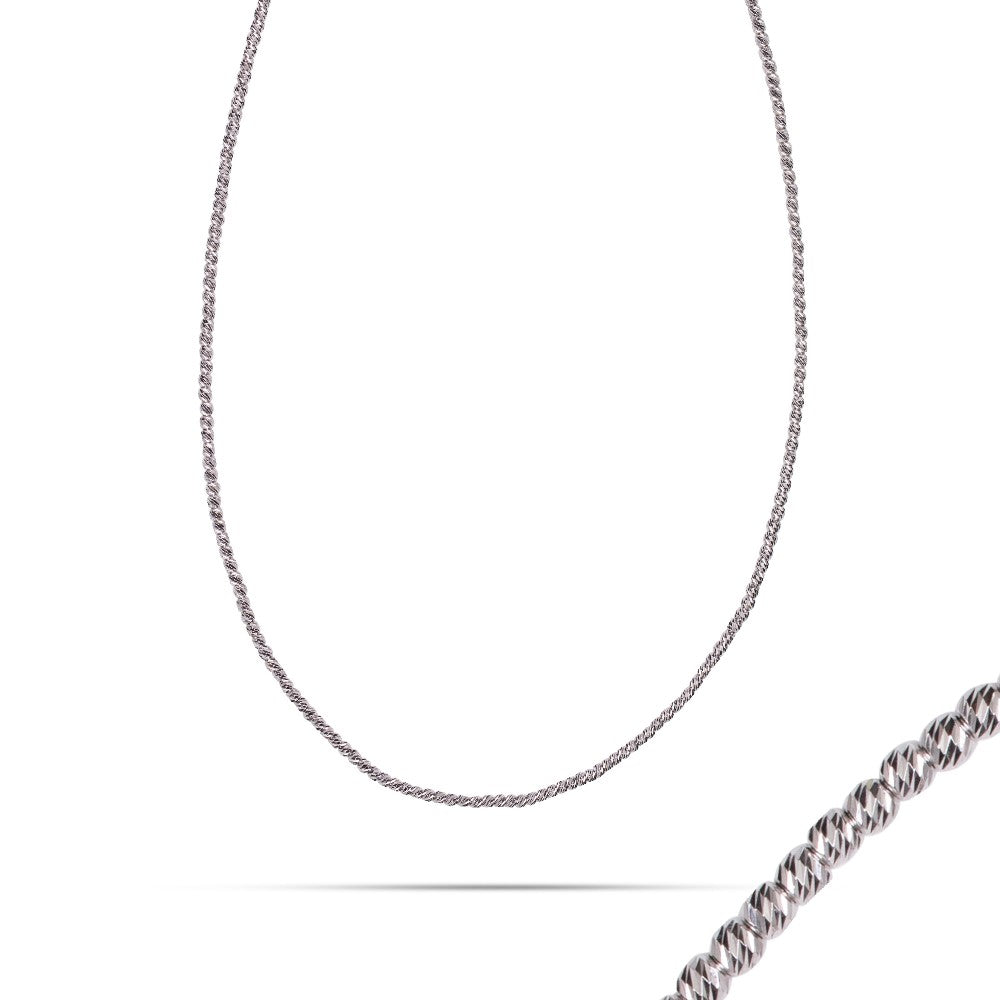 NECKLACE WHITE GOLD 585   - 83376