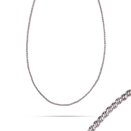 NECKLACE WHITE GOLD 585 - 83376