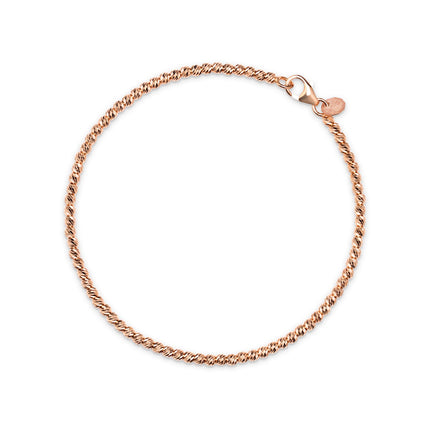 BRACELET PINK GOLD 585