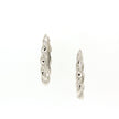 EARRINGS WHITE GOLD 585   - 83438