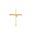 CROSS WHITE GOLD Κ18 ΜΕ - 83948