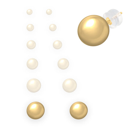 EARRINGS  GOLD 585 - 84085