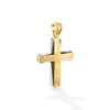 CROSS YELLOW & WHITE GOLD 585 - 84776