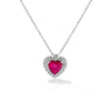 NECKLACE WHITE GOLD 750 & PRECIOUS STONES  - 85275