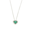 NECKLACE WHITE GOLD 750 & PRECIOUS STONES - 85276