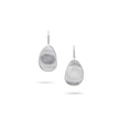 EARRINGS WHITE GOLD 750 & PRECIOUS STONES  - 85659