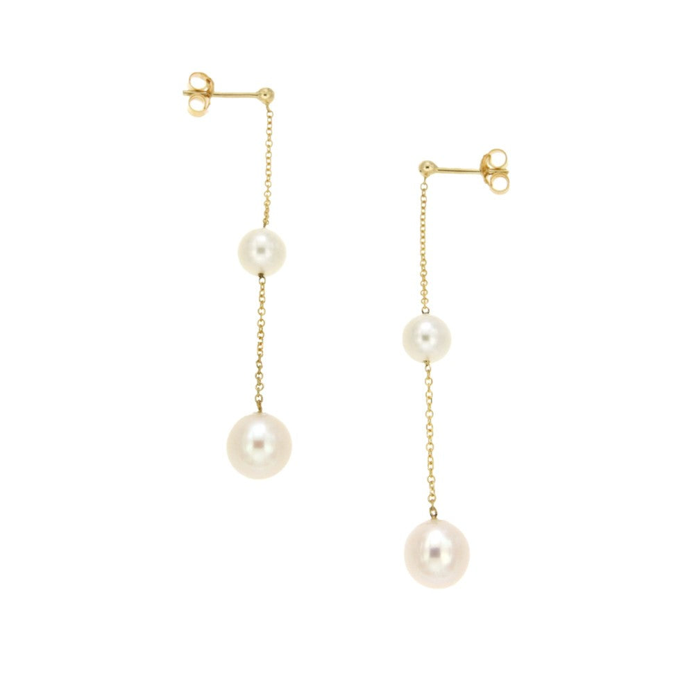 EARRINGS GOLD 14K PRECIOUS STONES - 85900 - Availability: Up to 1 month