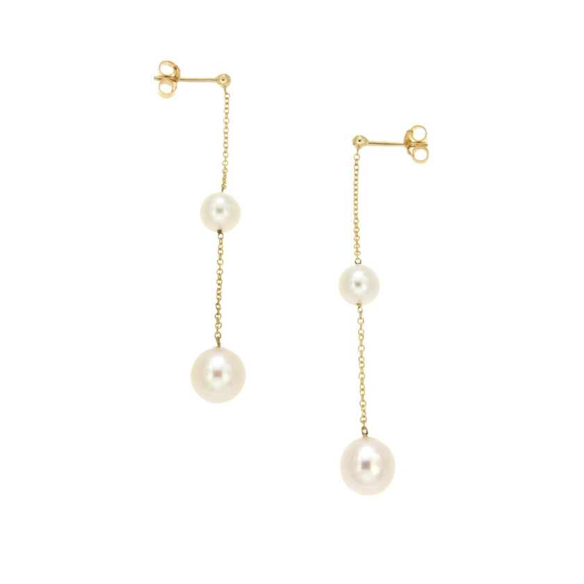 EARRINGS GOLD 14K PRECIOUS STONES - 85900 - Availability: Up to 1 month