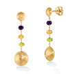 EARRINGS  GOLD 585 & SEMIPRECIOUS STONES