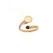 RING PINK GOLD 585 & C.Z.