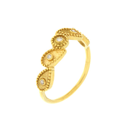 RING  GOLD 750 & PRECIOUS STONES - 86238