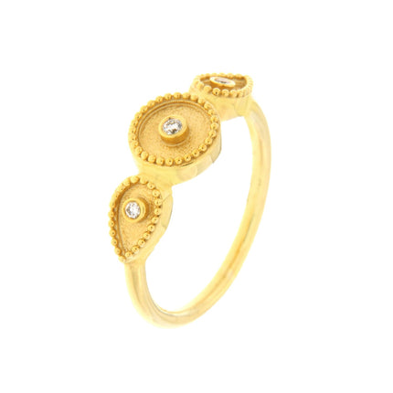 RING  GOLD 750 & PRECIOUS STONES - 86239