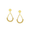 EARRINGS  GOLD 585 - 86246 - Availability: Up to 1 month