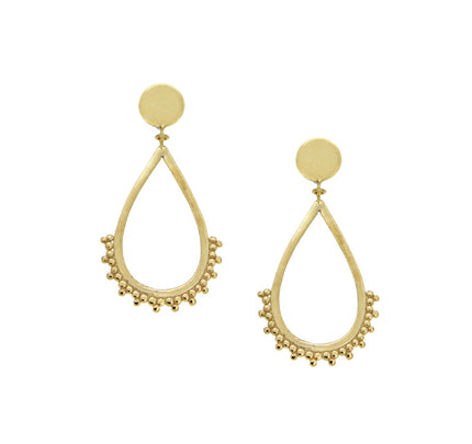 EARRINGS  GOLD 585 - 86246