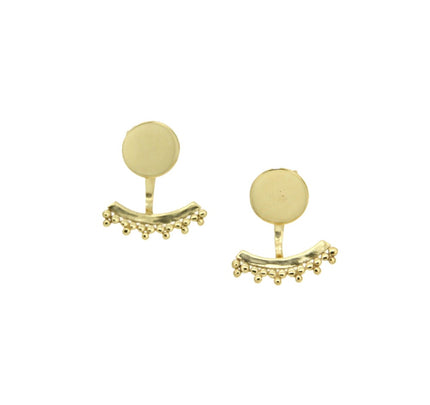 EARRINGS  GOLD 585 - 86247