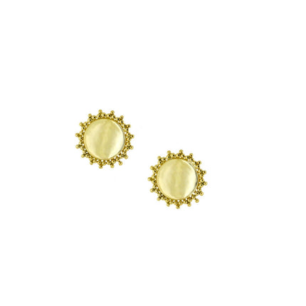 EARRINGS YELLOW  GOLD K14 - 86302