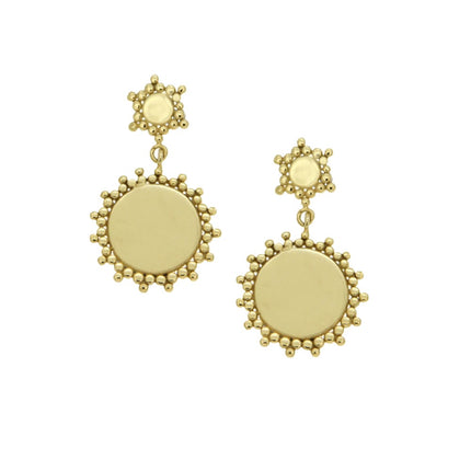 EARRINGS  GOLD 585 - 86304