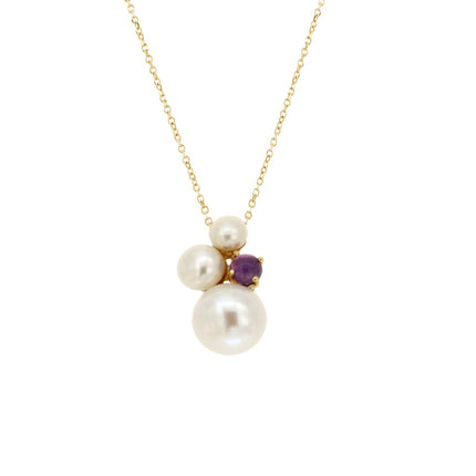 PENDANT GOLD 750 & PEARLS - 86371