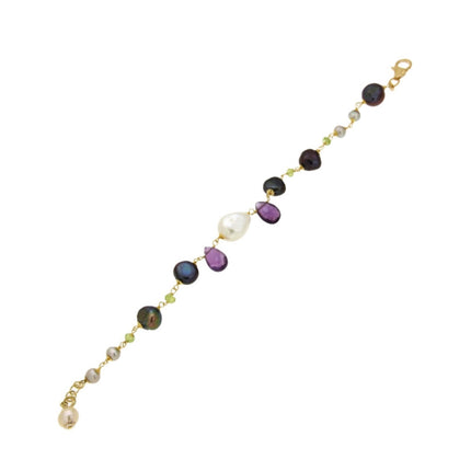BRACELET  GOLD 750 & SEMIPRECIOUS STONES - 86414