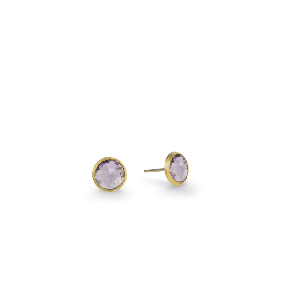 EARRINGS YELLOW GOLD Κ18 ΜΕ SEMIPRECIOUS STONES - 86710