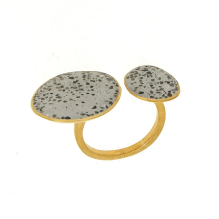 RING YELLOW SILVER 925 - 86747