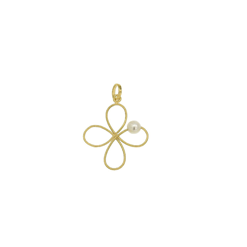 PENDANT  GOLD 585 & PEARLS - 87232 - Availability: Up to 1 month