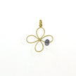 PENDANT  GOLD 585 & SEMIPRECIOUS STONES  - 87235