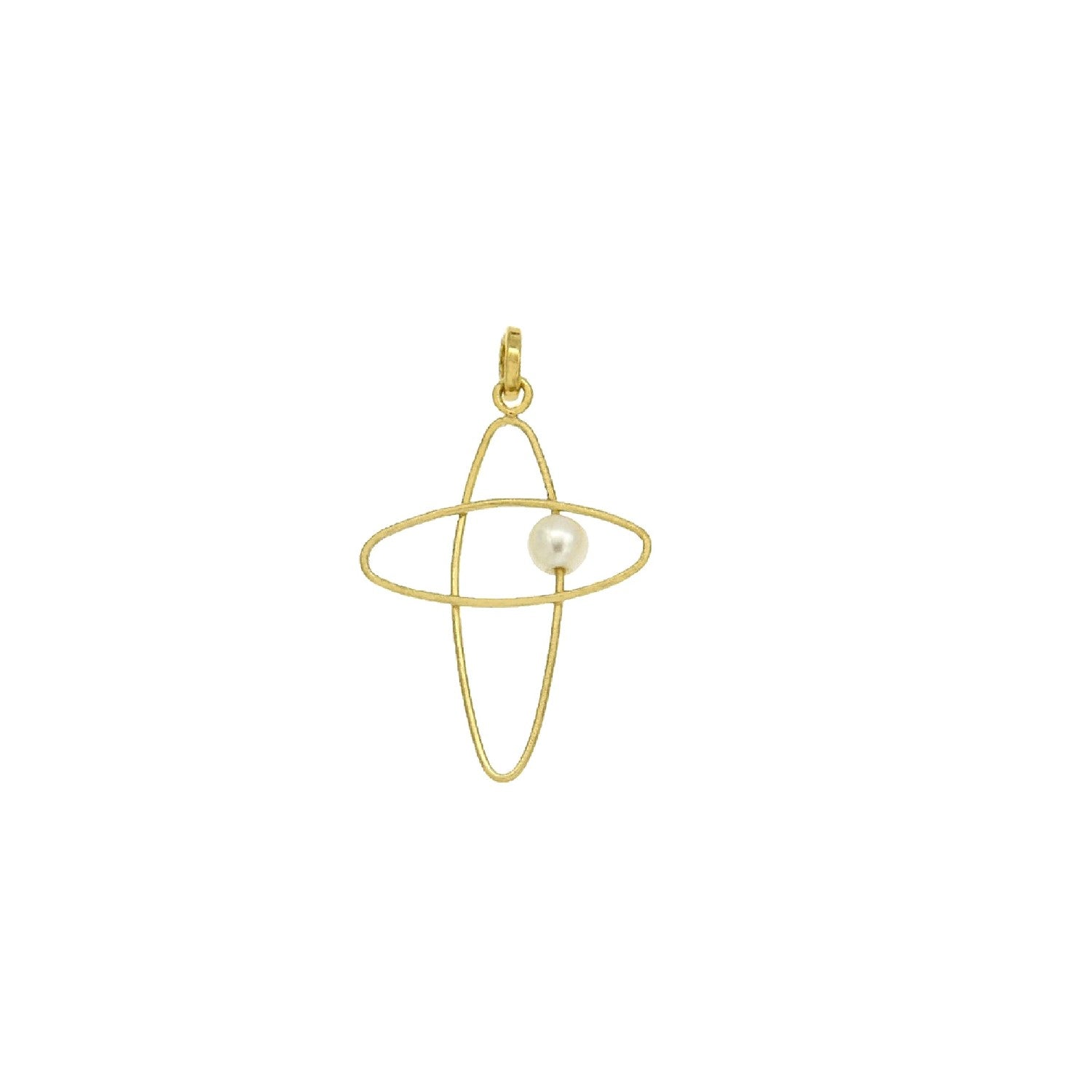 PENDANT  GOLD 585 & PEARLS - 87240 - Availability: Up to 1 month