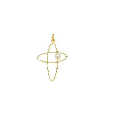 PENDANT  GOLD 585 & PEARLS - 87240 - Availability: Up to 1 month