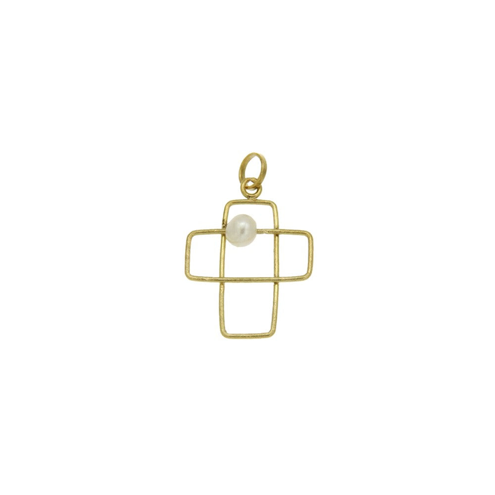 PENDANT  GOLD 585 & PEARL - 87247