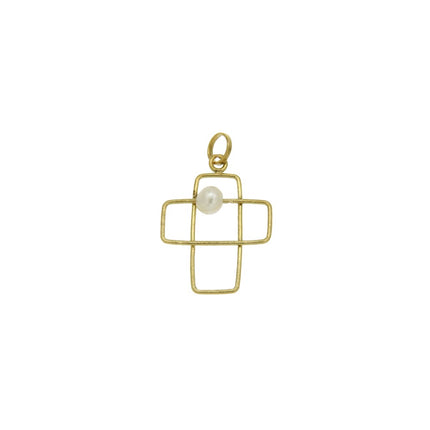 PENDANT  GOLD 585 & PEARL - 87247