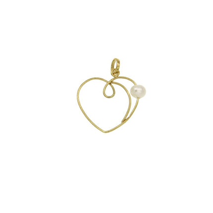 PENDANT  GOLD 585 & PEARL - 87247