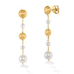 EARRINGS  GOLD 585 & PEARLS