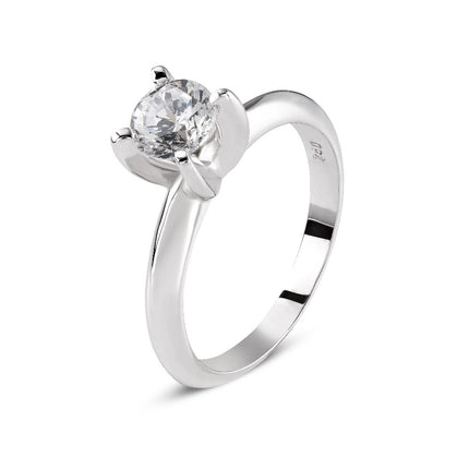 RING WHITE GOLD 750 & PRECIOUS STONES - 87529