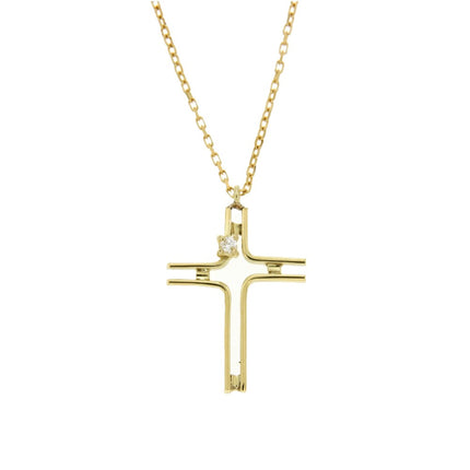 NECKLACE  GOLD 750 & PRECIOUS STONES WITH CHAIN - 88022