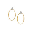 EARRINGS GOLD 18K PRECIOUS STONES - 88130 - Availability: Up to 2 month
